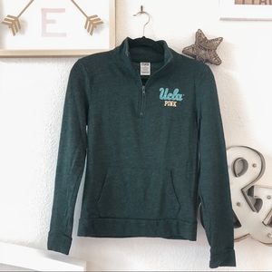 [NWOT] VICTORIA’S SECRET PINK UCLA quarter zip